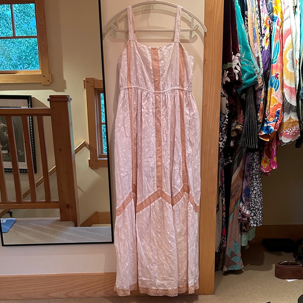 Sundance prairie sundress soft pink size medium 🌸
